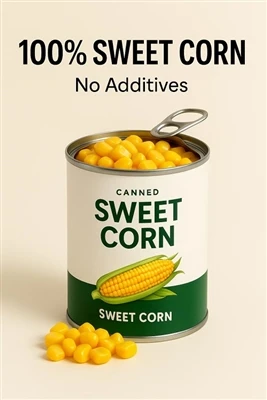 Farm-Fresh Taste, Global Standards – Canned Sweet Corn for All Markets
